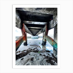 Under The Bridge Art Print