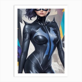 Catwoman (Fashion Expose) 1 Art Print