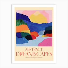 Abstract Dreamscapes Landscape Collection 51 Art Print