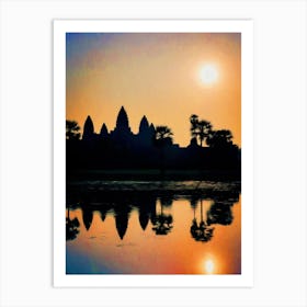 Angkor Wat Sunrise Art Print