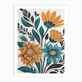 Floral Bouquet Art Print