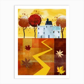 The Colours of Autumn Art Print