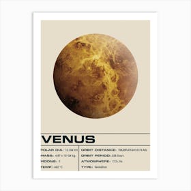Venus Light Art Print