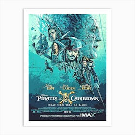 Pirates of the Caribbean 3 Art Print