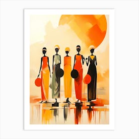 African Women 3 Art Print