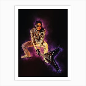 Spirit Of Michael Jackson Scream Art Print