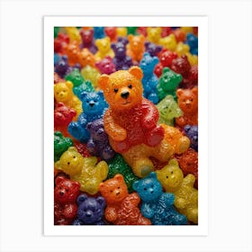 Gummy Bears 2 Art Print