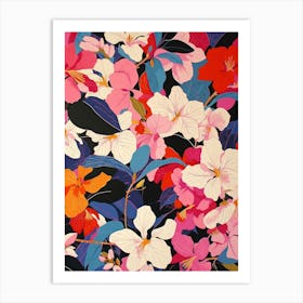 Great Japan Hokusai Japanese Floral 25 Art Print