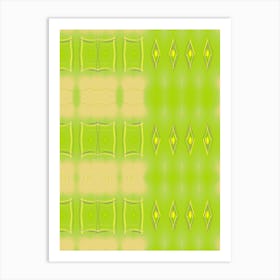 Green And Yellow Art Print