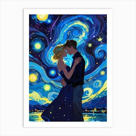 Starry Night 61 Art Print