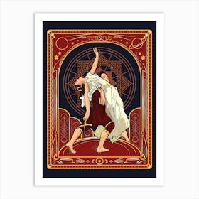 Perseus, PLANET, CONSTELLATION, SPACE, CARD, COLLECTION Art Print