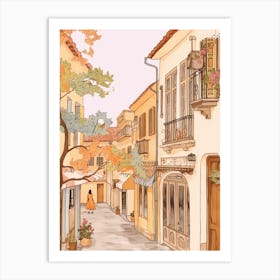 Nicosia Cyprus 2 Illustration Art Print