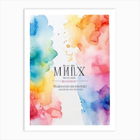 Xxm graph Art Print