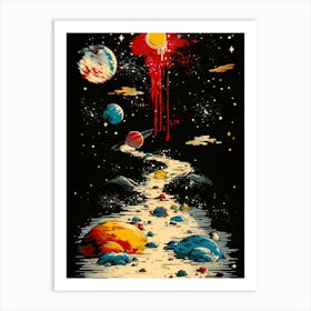 Space Ripper Art Print