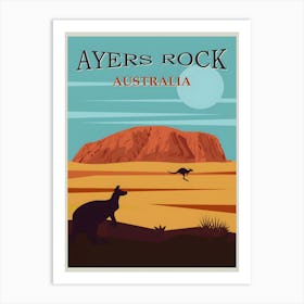 Ayers Rock Australia Poster