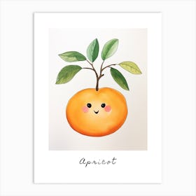 Friendly Kids Apricot 1 Poster Art Print