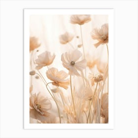 Boho Dried Flowers Buttercup 2 Art Print