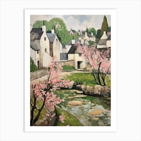 Bibury (Gloucestershire) Painting 5 Art Print