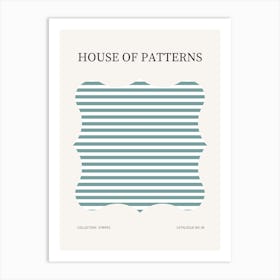 Stripes Pattern Poster 8 Art Print