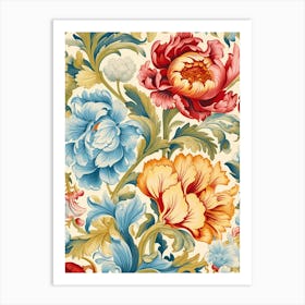 Floral Pattern 97 Art Print