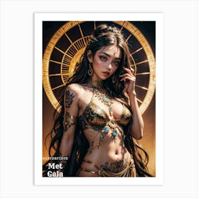 Egyptian Goddess Art Print