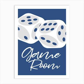 Game Room Sign Art Print