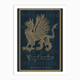 Mythological Beast Art Print