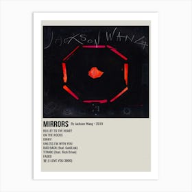 Mirrors By Jackson Wang 2019 Poster Art Print