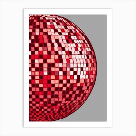 Disco Ball Art Print