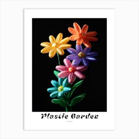 Bright Inflatable Flowers Poster Edelweiss 1 Art Print