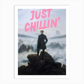 Just Chillin 1 Art Print