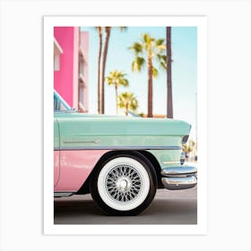 California Dreaming - L.A Retro Car Art Print