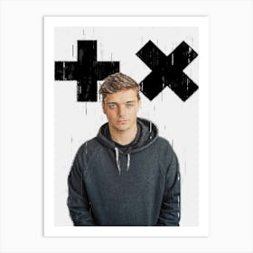 Martin Garrix Painted Art Print