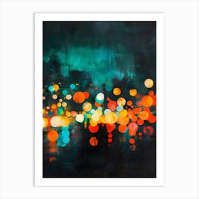 City Lights 3 Art Print