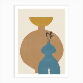 Vases Modern Shapes Art Print