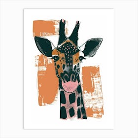 Giraffe 137 Art Print