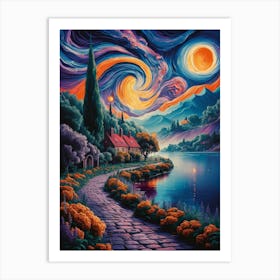 Starry Night 14 Art Print