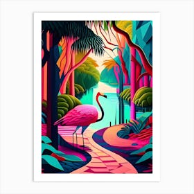 Flamencoflamingo Art Print