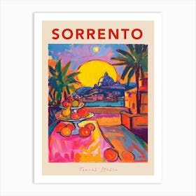 Sorrento Italia Travel Poster Art Print