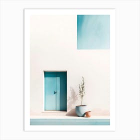 Blue Door Art Print