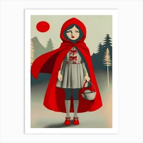 Little Red Riding Hood Art Print