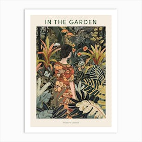 In The Garden Poster Monet S Garden France 3 Art Print