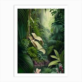 Hidden Paradise 2 Botanical Art Print