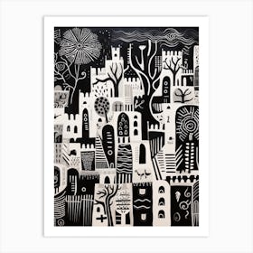 Cityscape 9 Art Print