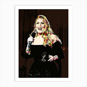 Adele 18 Art Print