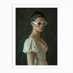 3d Glasses 2 Art Print