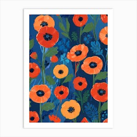 Poppies 9 Art Print