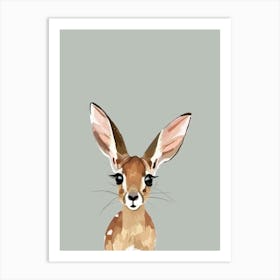 Fawn Look 1 Art Print