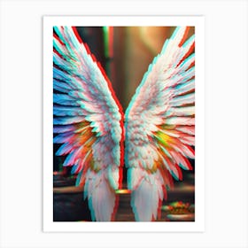 Angel Wings 5 Art Print