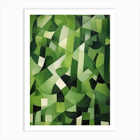 Mossy Abstractions Art Print